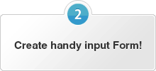 Form data can easily register