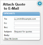 Attach Quote to E-Mail