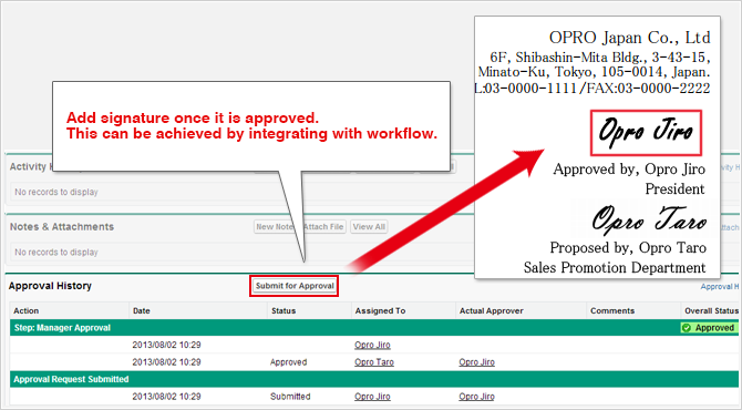 Integrate with Workflow