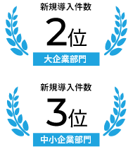 Salesforce 2024年人気のあった AppExchangeアプリランキング 新規導入件数大企業部門2位 中小企業部門3位